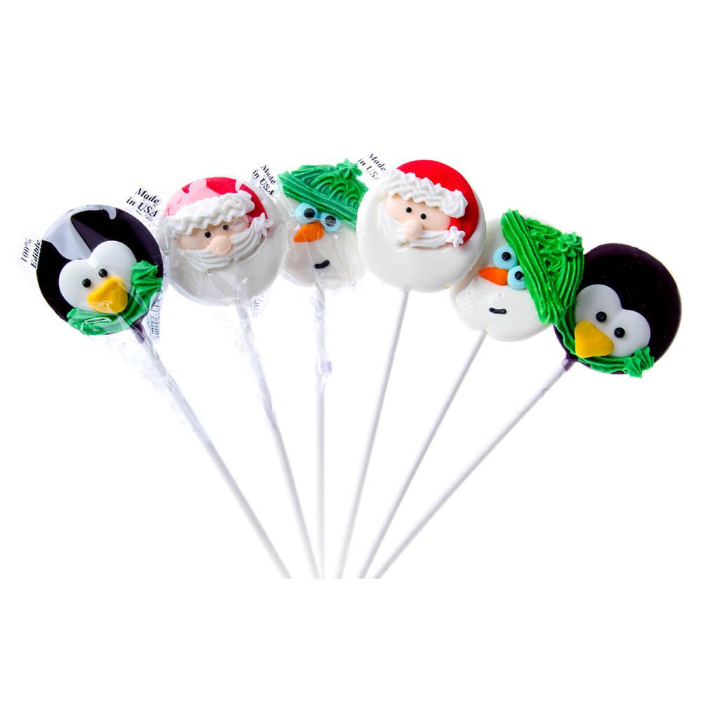 Little Christmas Lollipops: 18-Piece Box - Candy Warehouse