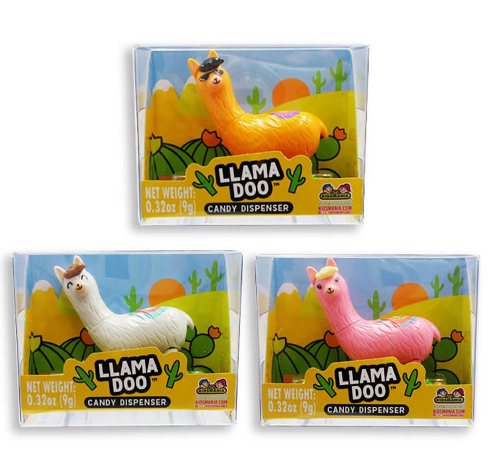 Llama Doo Mini Candy Dispenser: 12-Piece Box - Candy Warehouse