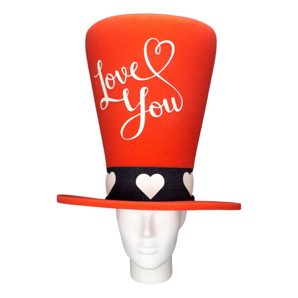 Valentine's Day Wide Top Hat