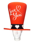 Valentine's Day Wide Top Hat