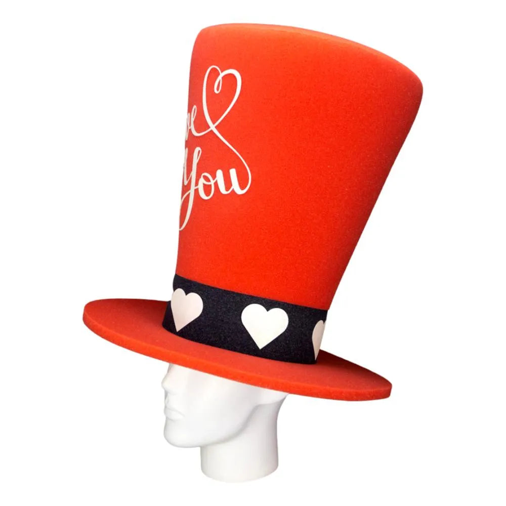 Valentine's Day Wide Top Hat