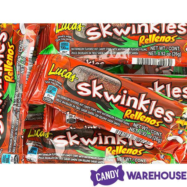 Lucas Skwinkles Rellenos Chili Candy Packs: 12-Piece Box - Candy Warehouse