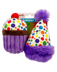 Lulubelle's Tiny Tuff It's My Barkday Dog Toy: 2-Piece Pack