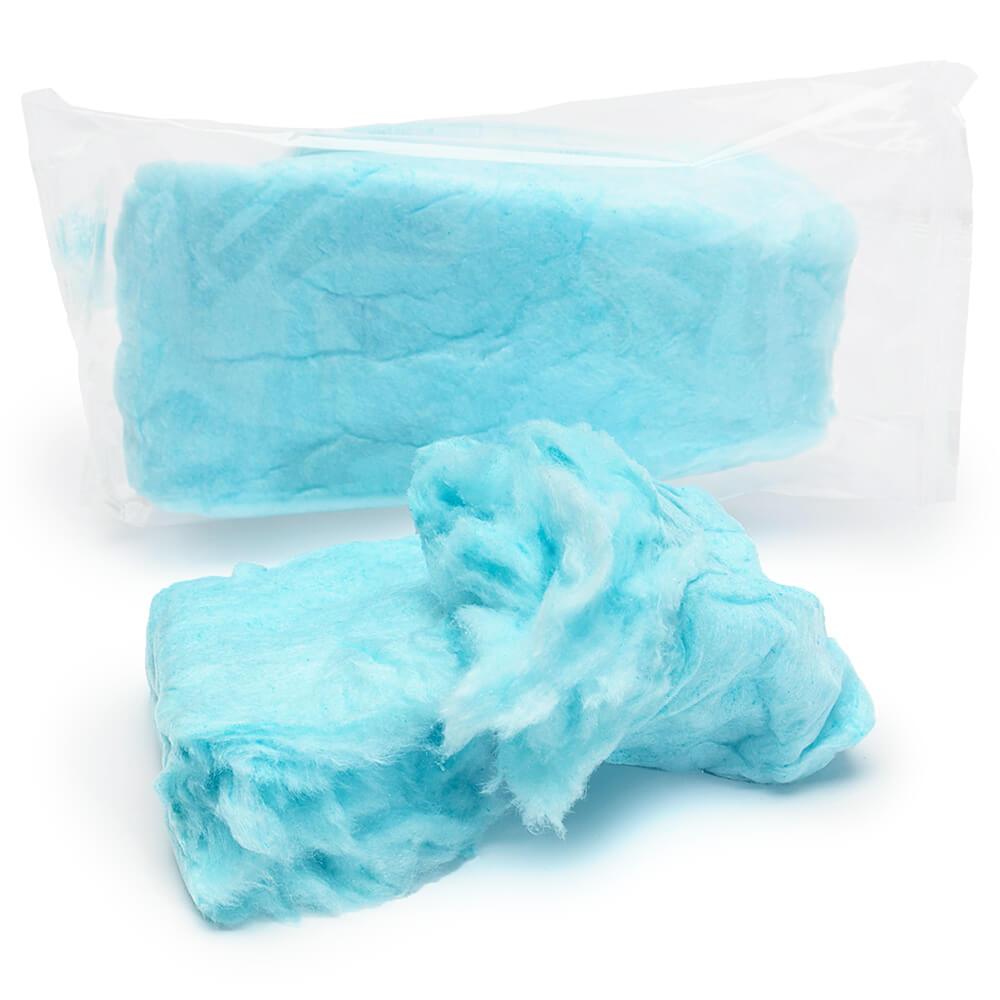 Lupy Lups Blue Cotton Candy .5-Ounce Packs - Blue Raspberry: 10-Piece Bag - Candy Warehouse