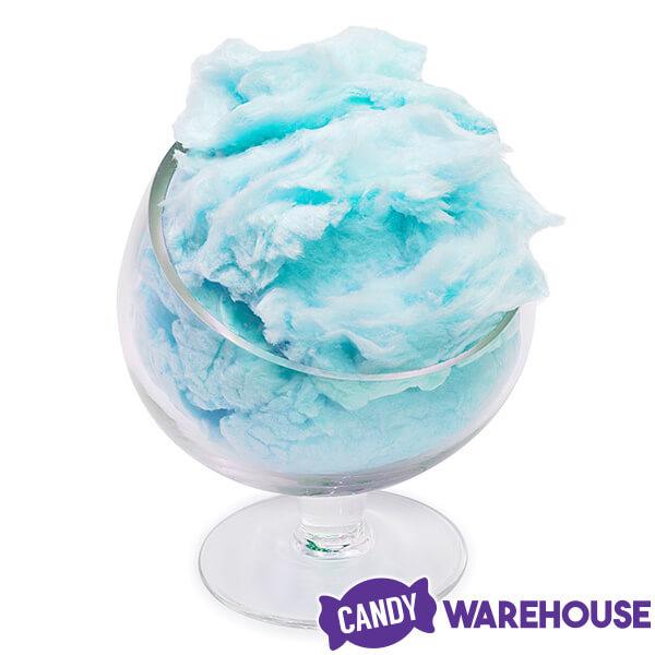 Lupy Lups Blue Cotton Candy .5-Ounce Packs - Blue Raspberry: 10-Piece Bag - Candy Warehouse