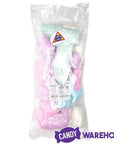 Lupy Lups Cotton Candy Mini 0.5-Ounce Packs - Assorted: 10-Piece Bag - Candy Warehouse