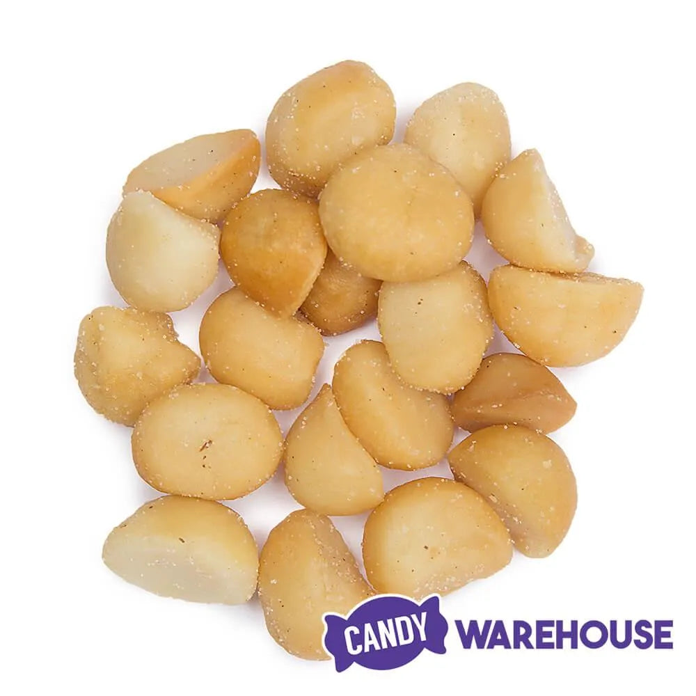 Macadamias - Roasted and Salted: 1LB Bag