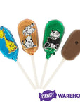 Madelaine Animal Foiled Milk Chocolate Lollipops: 36-Piece Display