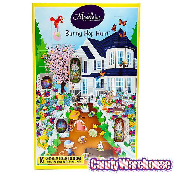 Madelaine Bunny Hop Hunt Easter Candy Game Box - Candy Warehouse