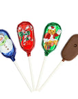 Madelaine Christmas Foiled Milk Chocolate Lollipops: 36-Piece Display