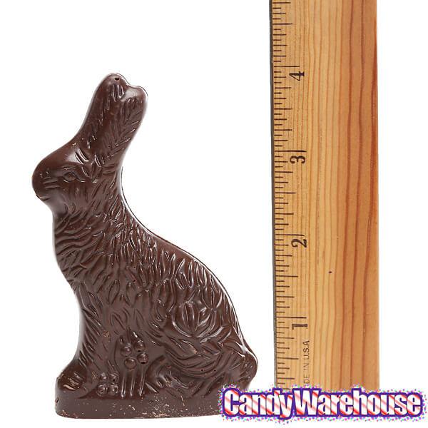 Madelaine Dark Chocolate 2.5-Ounce Easter Bunnies: 12-Piece Box