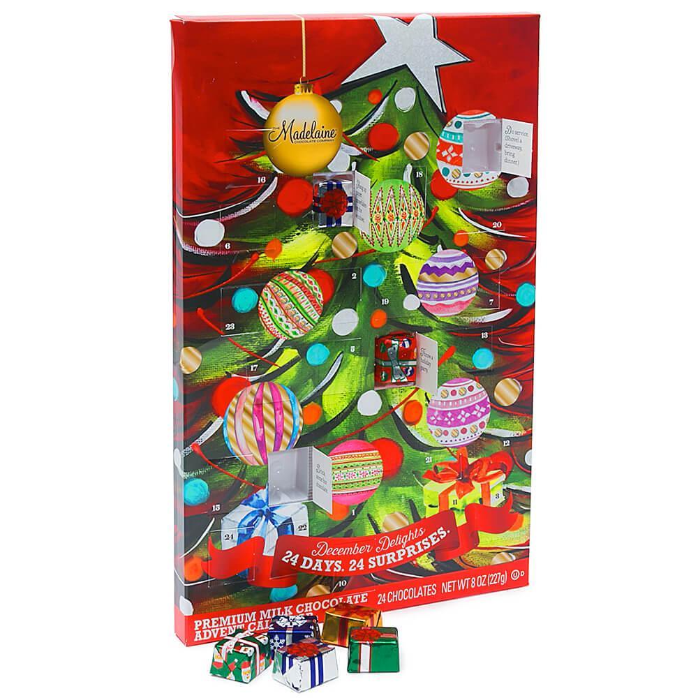 Madelaine Deluxe Christmas Tree Chocolate Advent Calendar - Candy Warehouse