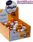 Madelaine Duets Peanut Butter & Caramel Filled Chocolate Truffles: 48-Piece Box - Candy Warehouse