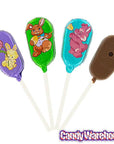 Madelaine Easter Foiled Milk Chocolate Lollipops: 36-Piece Display - Candy Warehouse