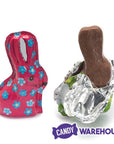 Madelaine Foiled Milk Chocolate 3/4-Ounce Fancy Easter Bunnies: 24-Piece Display