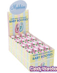 Madelaine Foiled Milk Chocolate Baby Booties - Girl: 64-Piece Box