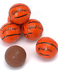 Madelaine Foiled Milk Chocolate Basketballs: 5LB Bag