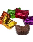 Madelaine Foiled Milk Chocolate Butterfly Candy: 35-Piece Tub