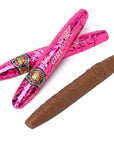 Madelaine Foiled Milk Chocolate Cigars - Girl: 24-Piece Box - Candy Warehouse