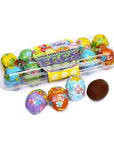 Madelaine Foiled Milk Chocolate Easter Eggs 12-Piece Crates: 12-Piece Pack