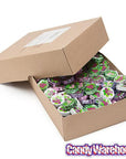 Madelaine Foiled Milk Chocolate Flower Wafers - Violets: 5LB Bag