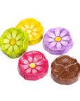 Madelaine Foiled Milk Chocolate Gerbera Daisies: 5LB Bag