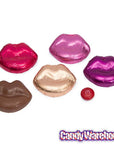 Madelaine Foiled Milk Chocolate Lips Assortment: 5LB Box