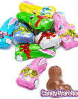 Madelaine Foiled Milk Chocolate Mini Easter Bunnies: 5LB Box