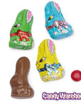 Madelaine Foiled Milk Chocolate Mini Easter Bunnies: 5LB Box