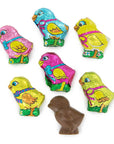 Madelaine Foiled Milk Chocolate Mini Easter Chicks: 5LB Box - Candy Warehouse