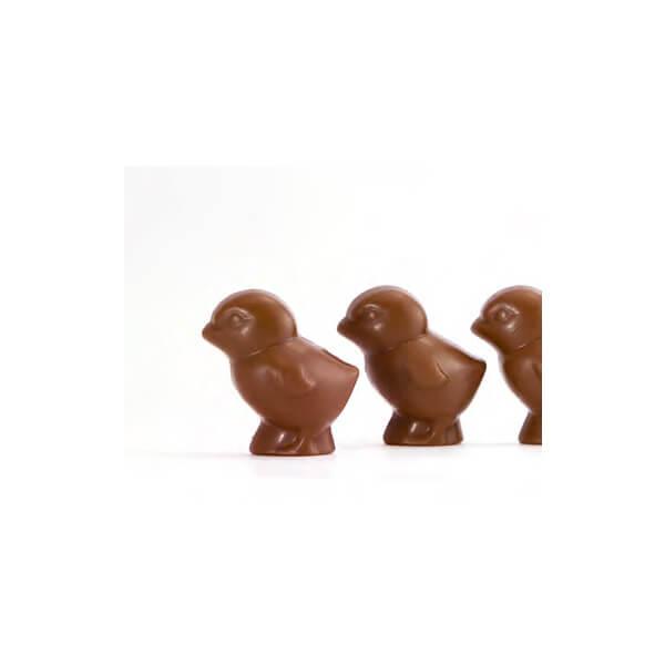 Madelaine Foiled Milk Chocolate Mini Easter Chicks: 5LB Box - Candy Warehouse