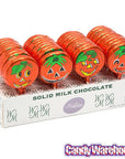 Madelaine Foiled Milk Chocolate Pumpkin Pops: 40-Piece Display