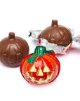 Madelaine Foiled Milk Chocolate Pumpkins - Jumbo: 24-Piece Display - Candy Warehouse