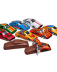 Madelaine Foiled Milk Chocolate Race Cars: 60-Piece Display - Candy Warehouse