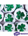 Madelaine Foiled Milk Chocolate Shamrock Clovers: 5LB Bag