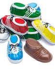 Madelaine Foiled Milk Chocolate Sneakers Candy: 64-Piece Box