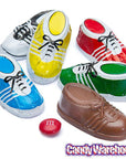 Madelaine Foiled Milk Chocolate Sneakers Candy: 64-Piece Box