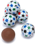 Madelaine Foiled Milk Chocolate Soccer Balls: 5LB Bag