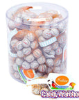 Madelaine Foiled Milk Chocolate Sports Balls 2-Ounce Mesh Bags - Baseball: 24-Piece Tub