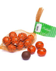 Madelaine Foiled Milk Chocolate Sports Balls 2-Ounce Mesh Bags - Basketball: 24-Piece Tub - Candy Warehouse