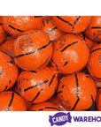 Madelaine Foiled Milk Chocolate Sports Balls 2-Ounce Mesh Bags - Basketball: 24-Piece Tub - Candy Warehouse