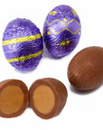 Madelaine Foiled Peanut Butter Filled Milk Chocolate Easter Eggs: 5LB Bag