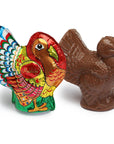 Madelaine Foiled Semi-Solid 1-Ounce Milk Chocolate Turkeys: 20-Piece Display