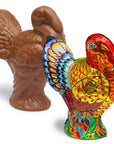 Madelaine Foiled Semi-Solid 8-Ounce Milk Chocolate Turkey - Candy Warehouse