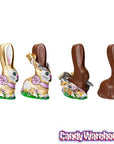 Madelaine Giant Foiled Semi Solid 16-Ounce Chocolate Easter Bunny