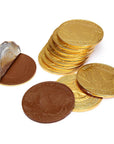 Madelaine Gold Foiled Buffalo Giant Milk Chocolate Coins: 60-Piece Box - Candy Warehouse