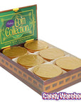 Madelaine Gold Foiled Buffalo Giant Milk Chocolate Coins: 60-Piece Box - Candy Warehouse