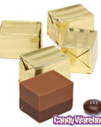 Madelaine Gold Foiled Figaro Chocolate Hazelnut Truffles: 5LB Box - Candy Warehouse