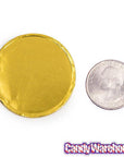 Madelaine Gold Foiled Milk Chocolate Coins - Blank: 5LB Bag - Candy Warehouse