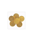 Madelaine Gold Foiled Milk Chocolate Coins - Large: 5LB Bag